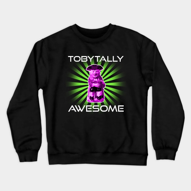 Tobytally Awesome Crewneck Sweatshirt by TimespunThreads